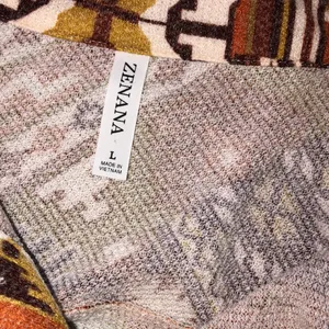 ZENANA boho button down shacket size large thumbnail 3