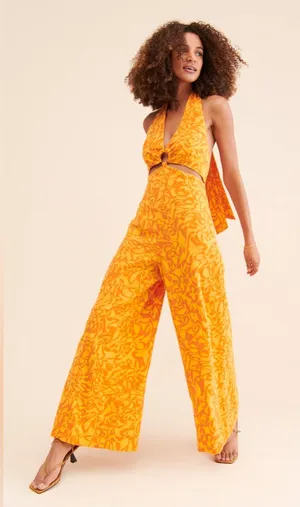 COPY - Free people Kira Wide Leg Jumpsuit thumbnail 1