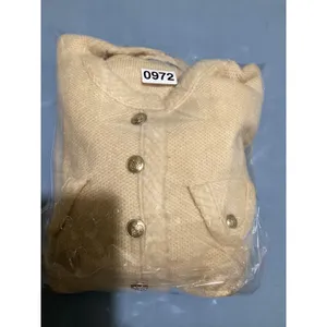 J.Crew Emilie Patch-Pocket Lady Cardigan Sweater Cream Gold Button CB931 Medium thumbnail 9