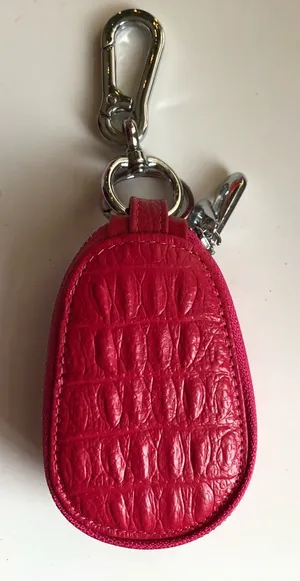 Chic Pink Key & Card Holder Red thumbnail 1