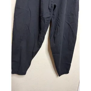 Big Bud Press Basic Black Pleated Trousers Size XL 100% Cotton thumbnail 6