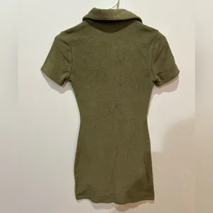 White Fox Island Escape Mini Dress khaki XS thumbnail 2