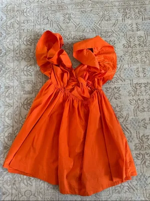 Day + Moon Orange Dress thumbnail 2