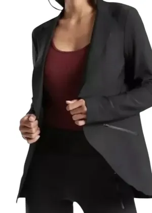 Athleta Interstellar Blazer in black 0 thumbnail 1