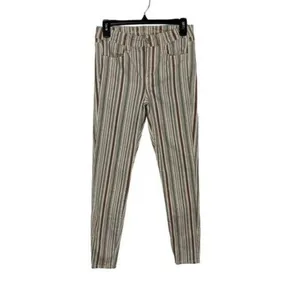 American Eagle Jeggings Jeans‎ 4 Striped Stretch High Rise Casual Chic thumbnail 2