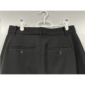 Vince Soft Tailored Ankle Trousers In Black Size 6 thumbnail 5