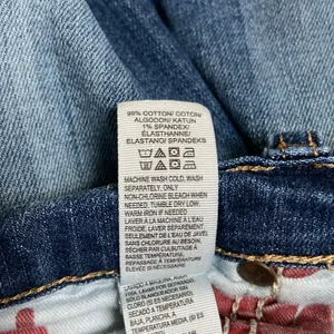 Lucky Brand The Bermuda Shorts (Sz 4/27) Dark Blue Denim Jorts Jean Shorts thumbnail 9