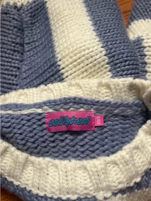 Edikted Cropped Striped Sweater thumbnail 3
