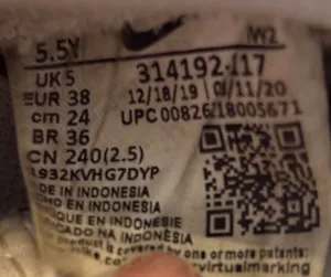 Nike Air Force 1 Low GS 'White' thumbnail 7