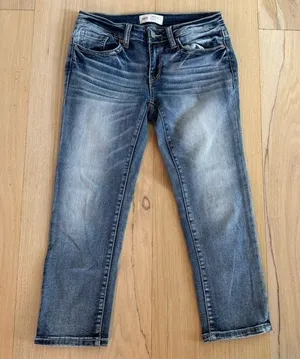 BKE Stella Slim Fit Low Rise Jeans Light Wash Size 26 thumbnail 1