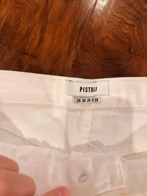 White Pistola Shorts Denim thumbnail 2