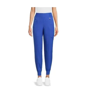 Cuddl Duds Womens Joggers Size XS Metro Blue Scrub Anti-Bacterial Healthcare thumbnail 3