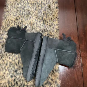 UGG CORDUROY‎ SINGLE BOW BOOTS thumbnail 9