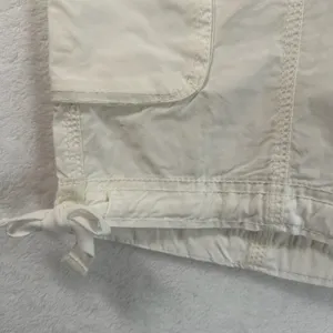 Calvin Klein Performance Womens XL Cream Quick Dry Cargo Shorts Wide Waistband thumbnail 3