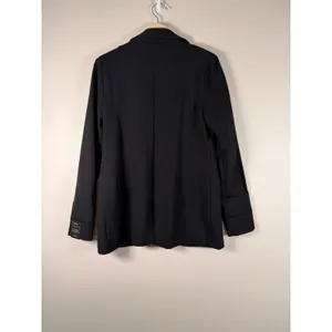 STOOSH Black Tailored Blazer Womens‎ Medium Open Front Career Work Jacket thumbnail 4