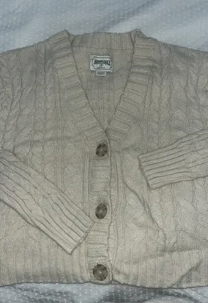 American eagle cable knot cardigan  thumbnail 1