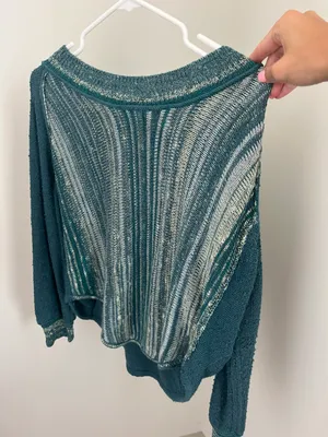 Blue Drug Rug Sweater thumbnail 2