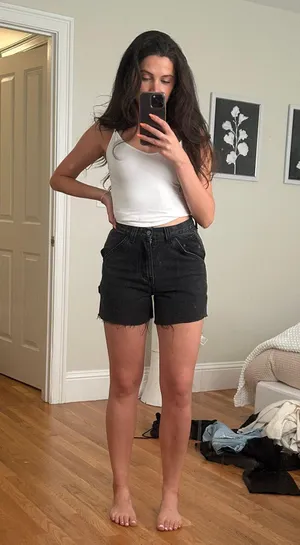 J. Galt Black Shorts thumbnail 1