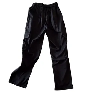 Women's Black Pull On with Button and Zip Closure Pants Size M #260611 thumbnail 7