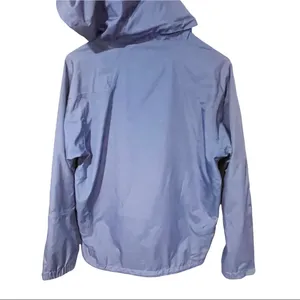 Patagonia Womens Small Blue Vented Breathable Full‎ Zip Hooded Light Weight thumbnail 5
