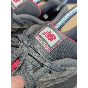 New Balance 442 Suede Sneakers Running Shoes Gray Pink Womens 7.5 Activewear thumbnail 7