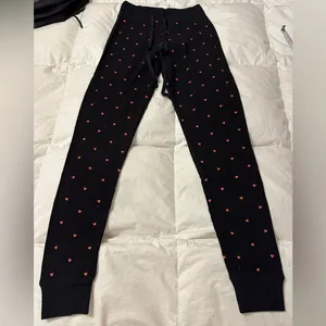 Plush Thermal Heart Pajama & Scrunchie Set - NWT - Size XS thumbnail 12