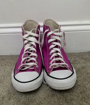 Converse Chuck Taylor All Star Canvas Pink Sneakers thumbnail 3