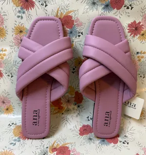 A.N.A Pink Slide Sandals thumbnail 1