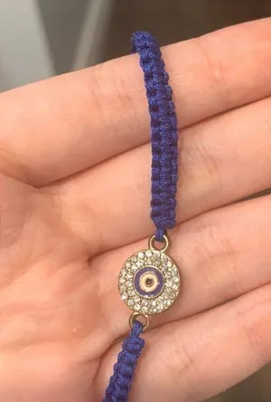 Blue Evil Eye Bracelet thumbnail 3