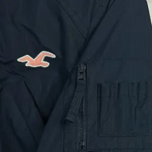 Hollister Women's California All-Weather hooded blue parka jacket - Size Small thumbnail 7