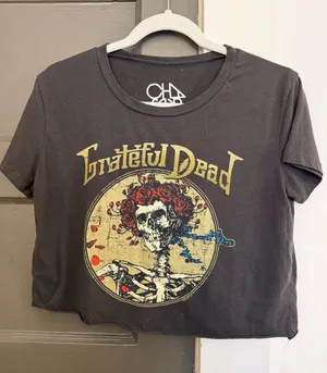 Grateful Dead Crop Top thumbnail 1