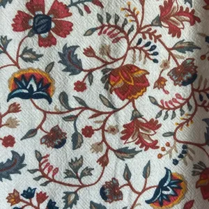 a.n.a Cotton Fall Floral Sleeveless Tiered Sundress (Sz XL) Orange & Red Paisley thumbnail 6