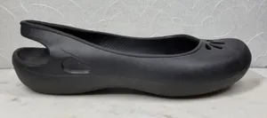 Crocs Taylor Slingback Ballet‎ Flats Womens 11 Black Pull On Waterproof Outdoor thumbnail 1