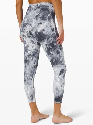 Lululemon Wunder Under High-Rise Tight 25" *Luxtreme Marble Dye Classic Navy 6 thumbnail 6