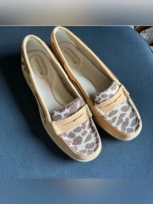 Sperry Top-Sider Pennyfish Leopard Flat Shoes Size 8 thumbnail 2
