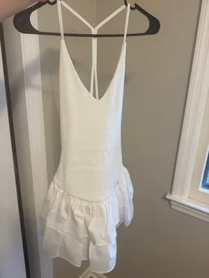 Dillards White Dress thumbnail 3