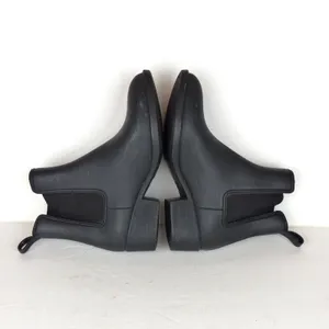 Jeffrey Campbell Stormy Chelsea Rain Boots Women 8 Black Matte Pointed Toe thumbnail 7