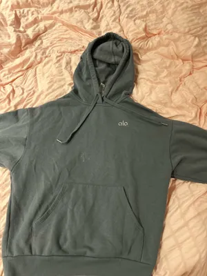 Alo Accolade Yoga Hoodie XS Grey thumbnail 3