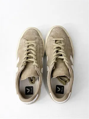 VEJA Campo Suede Tan Lace Up Low Top Sneakers Women’s Size 9.5 Casual Neutral thumbnail 10