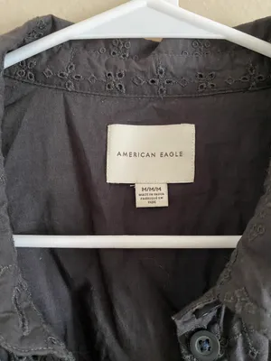 American Eagle Floral Button Down Shirt thumbnail 3