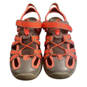 Teva Rosa Women’s 7 Gray Coral Closed Toe Hiking Water Sport Sandals thumbnail 1