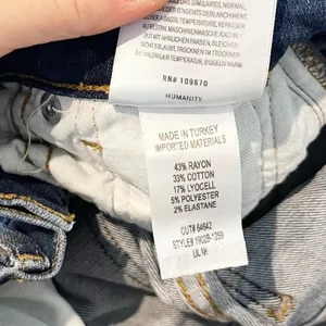 Citizens of Humanity Lilah High Rise Flare Jeans Dark Wash Blue 24 thumbnail 6
