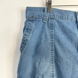 Old Navy OG Chino High Rise Utility Slouchy Ankle Denim Jeans Elastic Waist XL thumbnail 6