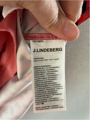 J.Lindeberg Amelie Golf Skort Red Black Animal Print XS thumbnail 7
