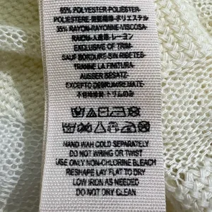 Free People We The Free Ivory Sheer Stripe Asymmetrical Tunic XS thumbnail 4