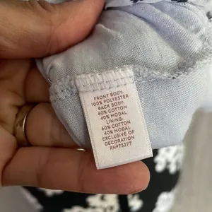 LC LAUREN CONRAD Light Blue T-Shirt Size Medium thumbnail 7