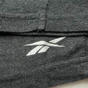 Reebok Womens Sleepwear Long Sleeve Graphic T-Shirt Dark Gray Heather Size S thumbnail 5