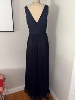 BHLDN Navy Kia Dress Size Medium thumbnail 9