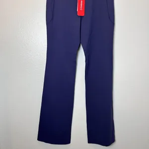 G4Free Size-M BareFeel Maternity Dress‎ Flare Yoga Pants Stretchy Blue thumbnail 13