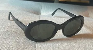 Giorgio Armani Mini Oval 90s Sunglasses thumbnail 1